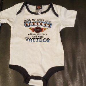 Harley Davidson Baby Bodysuit